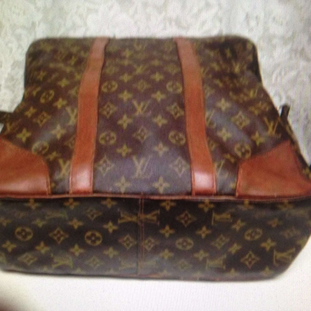 Louis Vuitton Brown Monogram Business Document Tra
