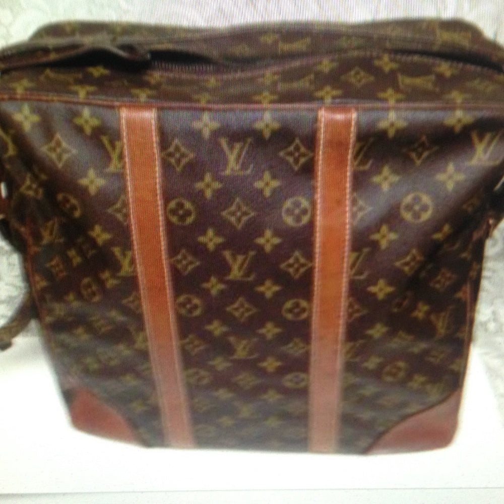 Louis Vuitton Brown Monogram Business Document Tra