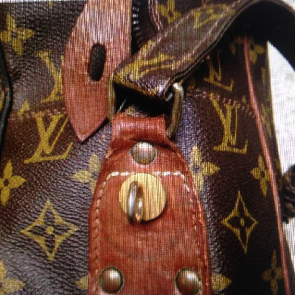 Louis Vuitton Brown Monogram Business Document Tra