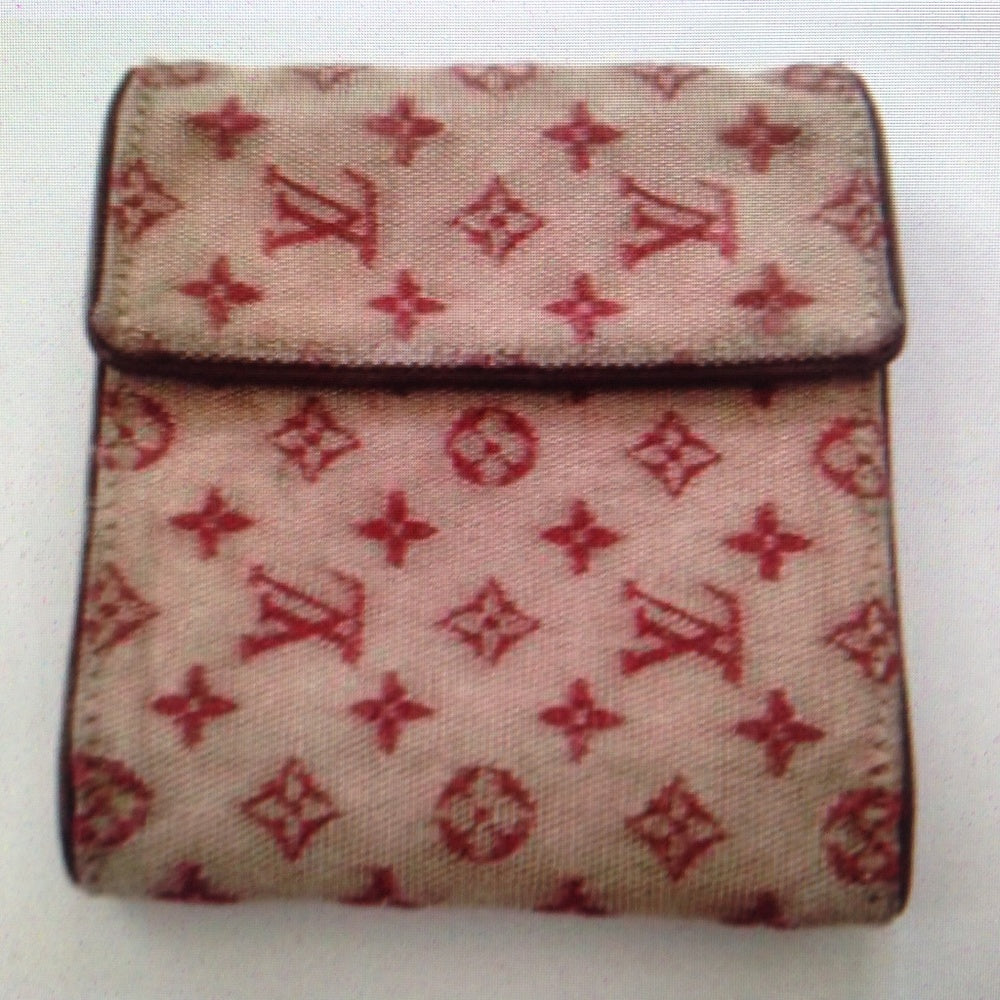 Louis Vuitton Pink Monogram Canvas Compact Wallet