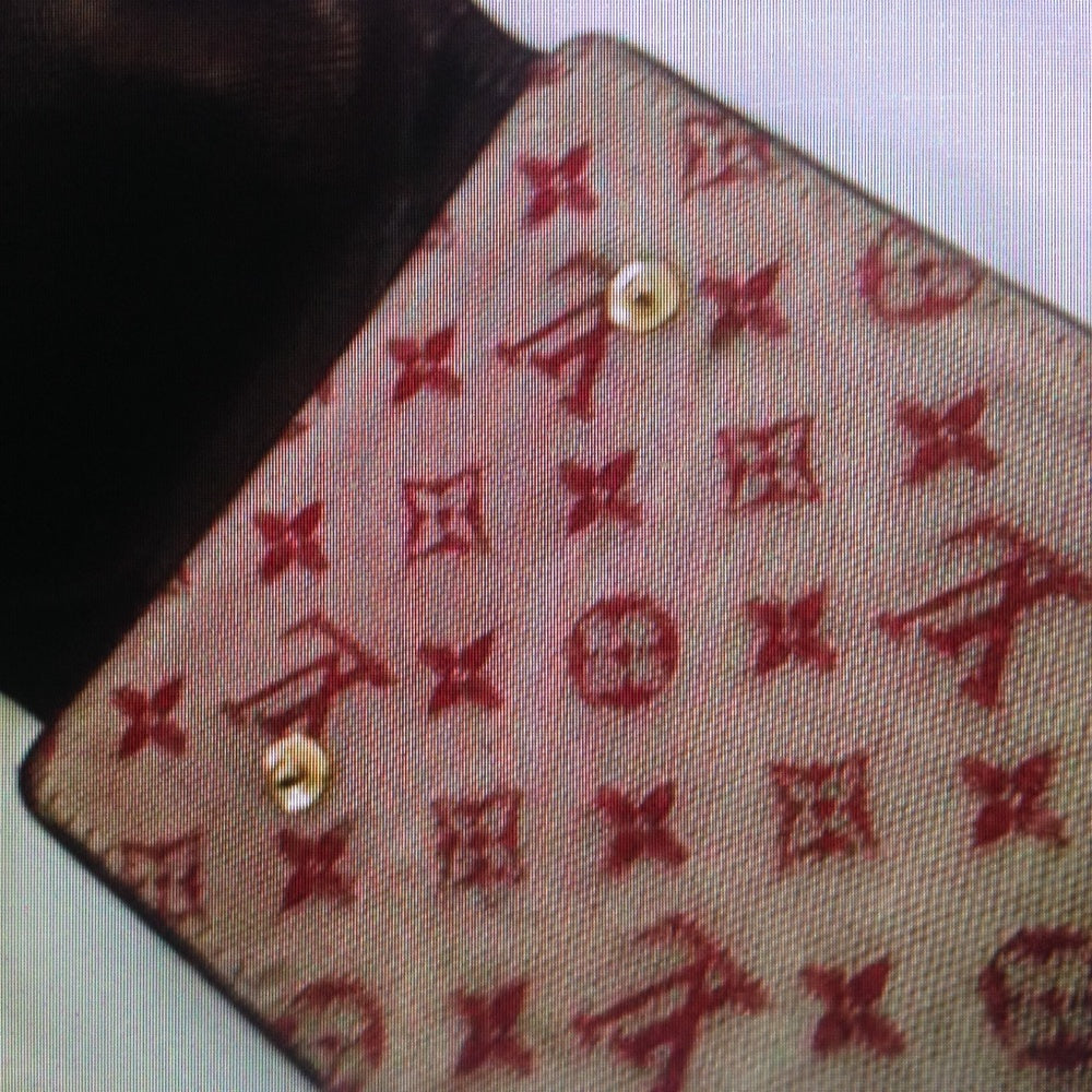 Louis Vuitton Pink Monogram Canvas Compact Wallet