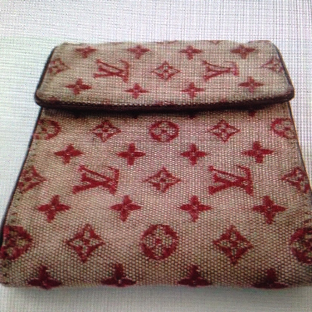 Louis Vuitton Pink Monogram Canvas Compact Wallet
