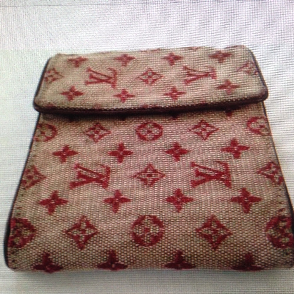Louis Vuitton Pink Monogram Canvas Compact Wallet