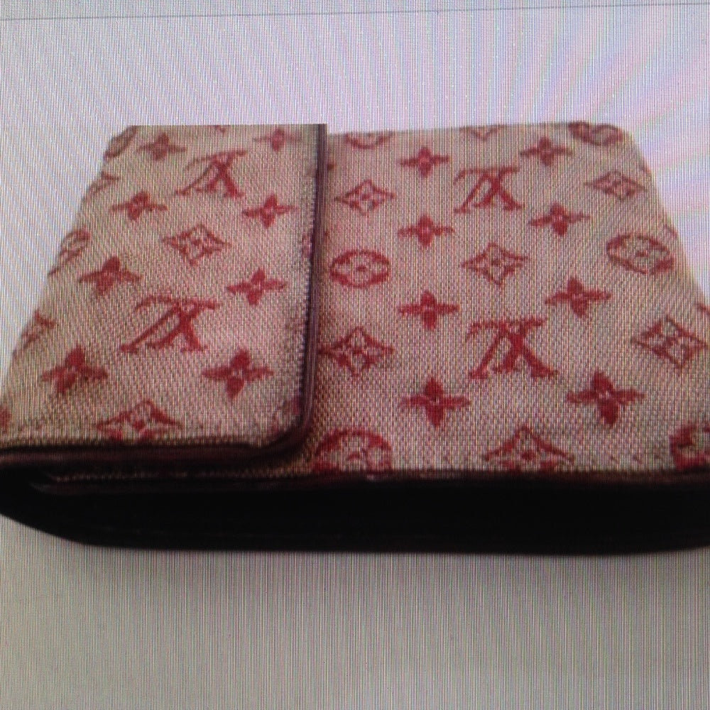 Louis Vuitton Pink Monogram Canvas Compact Wallet
