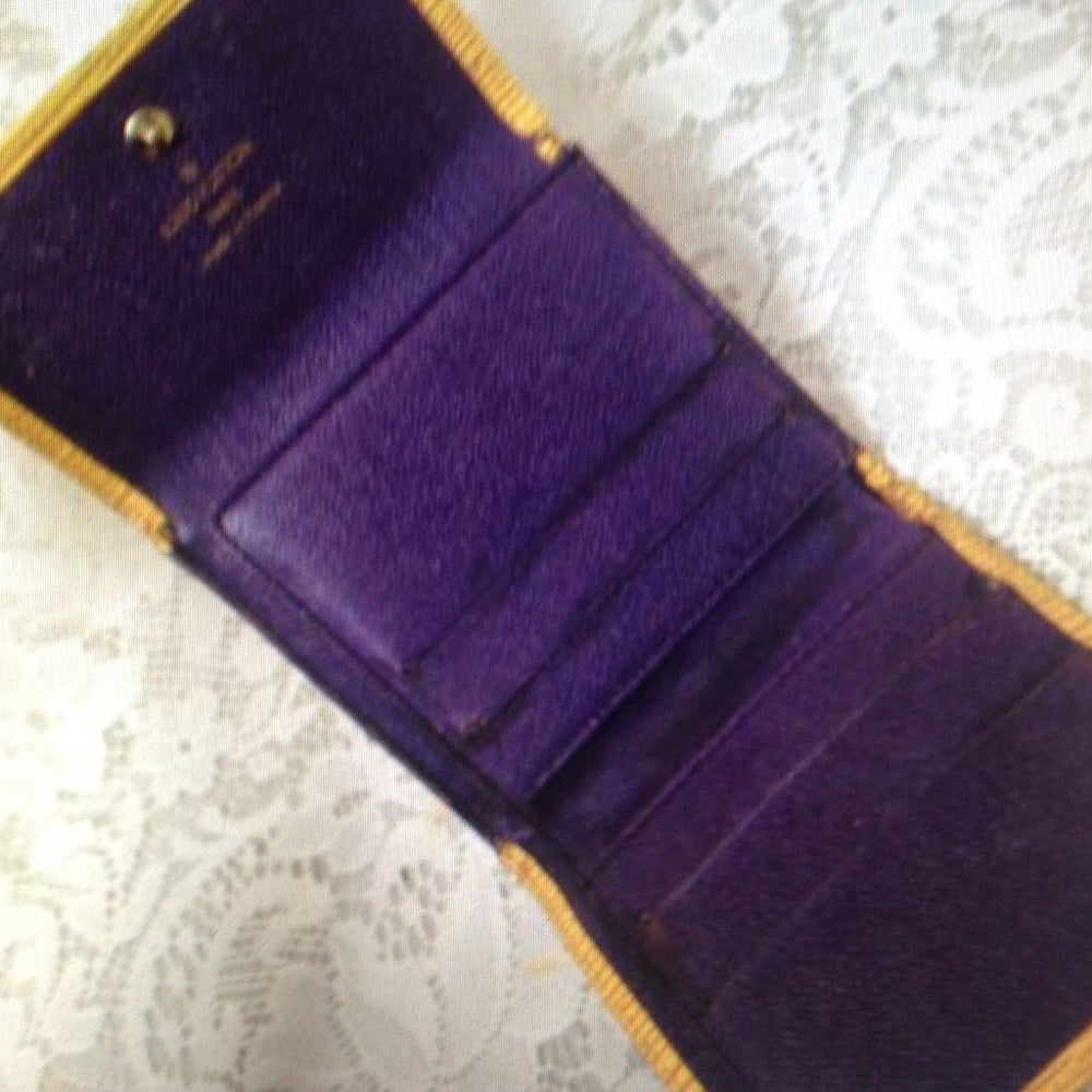 Authentic, Louis Vuitton Yellow Epi Leather Wallet