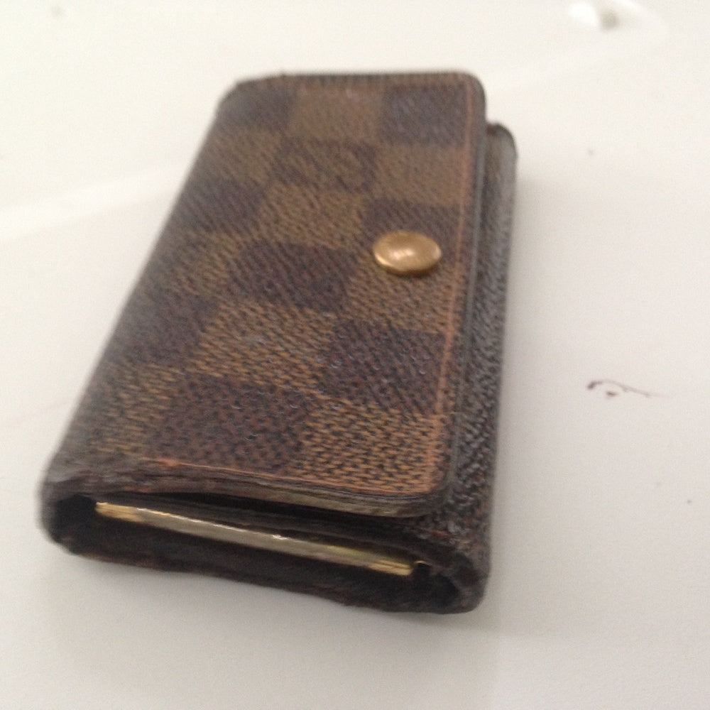 Authentic, Louis Vuitton, Damier Ebene 4-Hooks Key