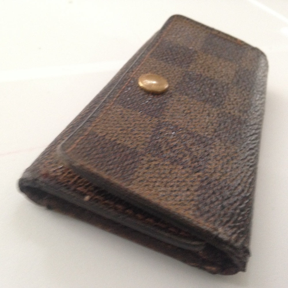 Authentic, Louis Vuitton, Damier Ebene 4-Hooks Key