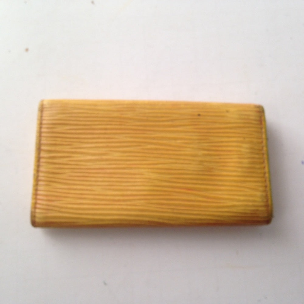 Louis Vuitton, Yellow Epi Leather 4-Hooks Key Case