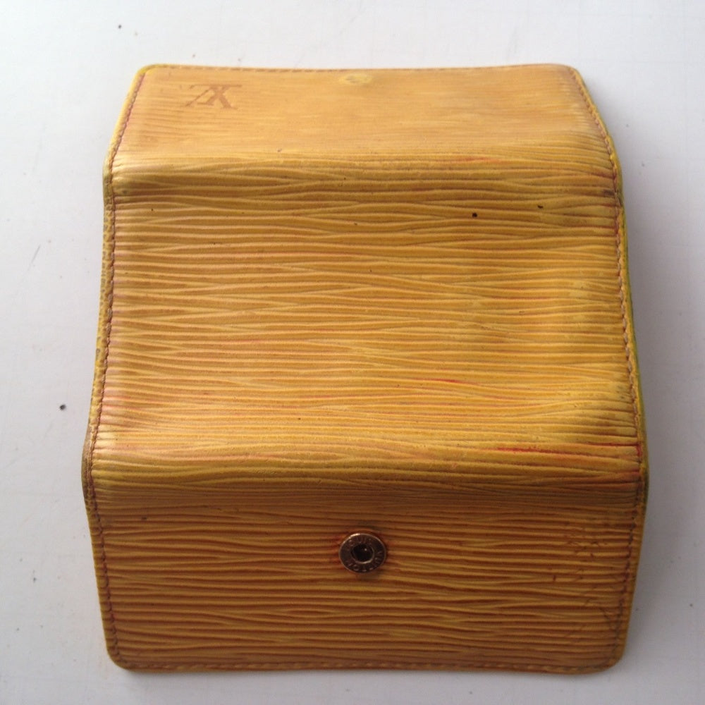 Louis Vuitton, Yellow Epi Leather 4-Hooks Key Case