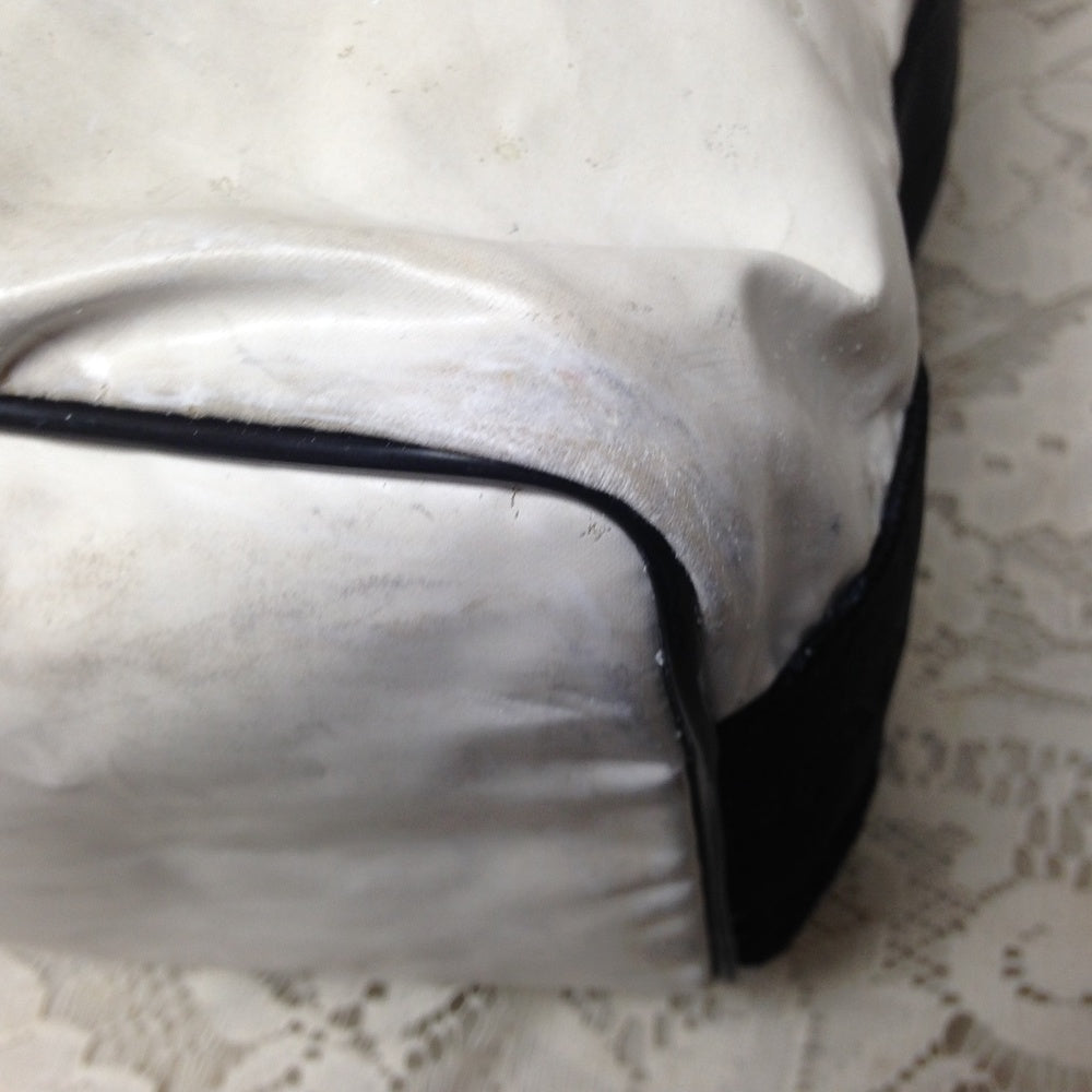 Chanel White-Black Large Weekend -Beach SBag-CB