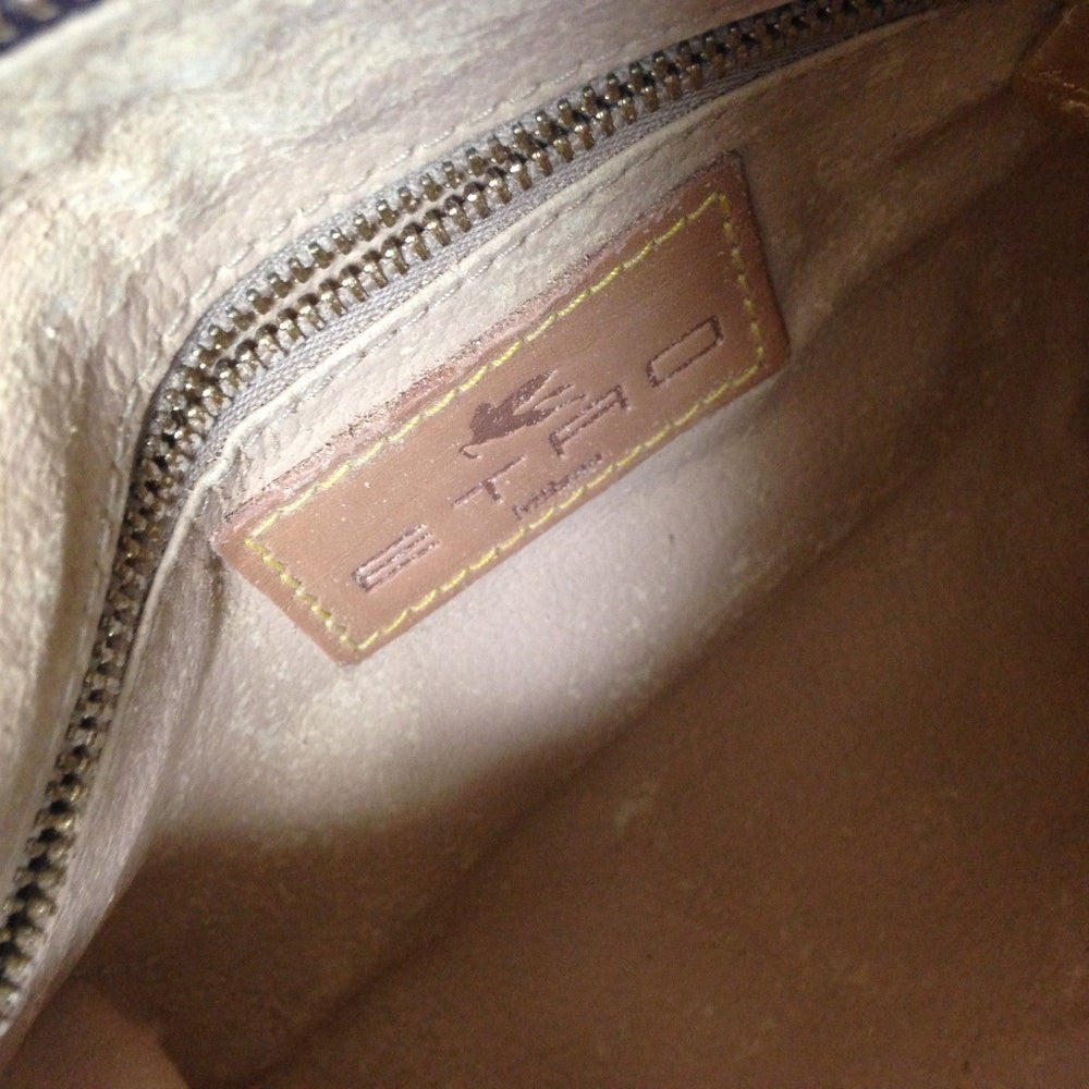 Etro, Italy, Burgundy Paisley Mini Speedy Style Ha