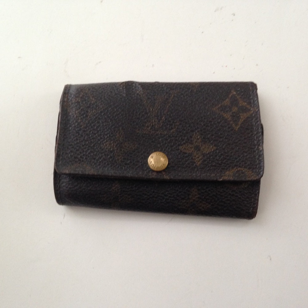 Louis Vuitton, Mono Brown 6-Hooks Key Case