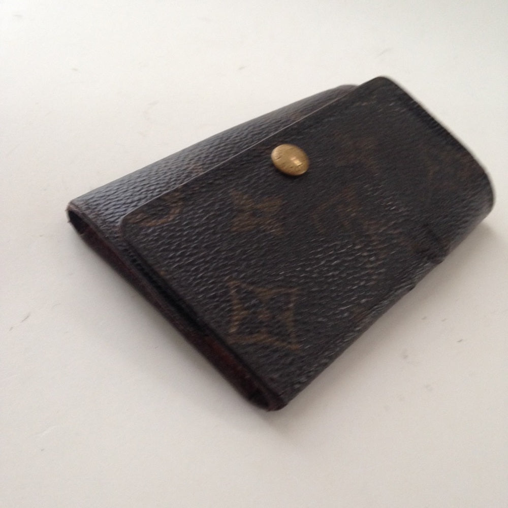 Louis Vuitton, Mono Brown 6-Hooks Key Case