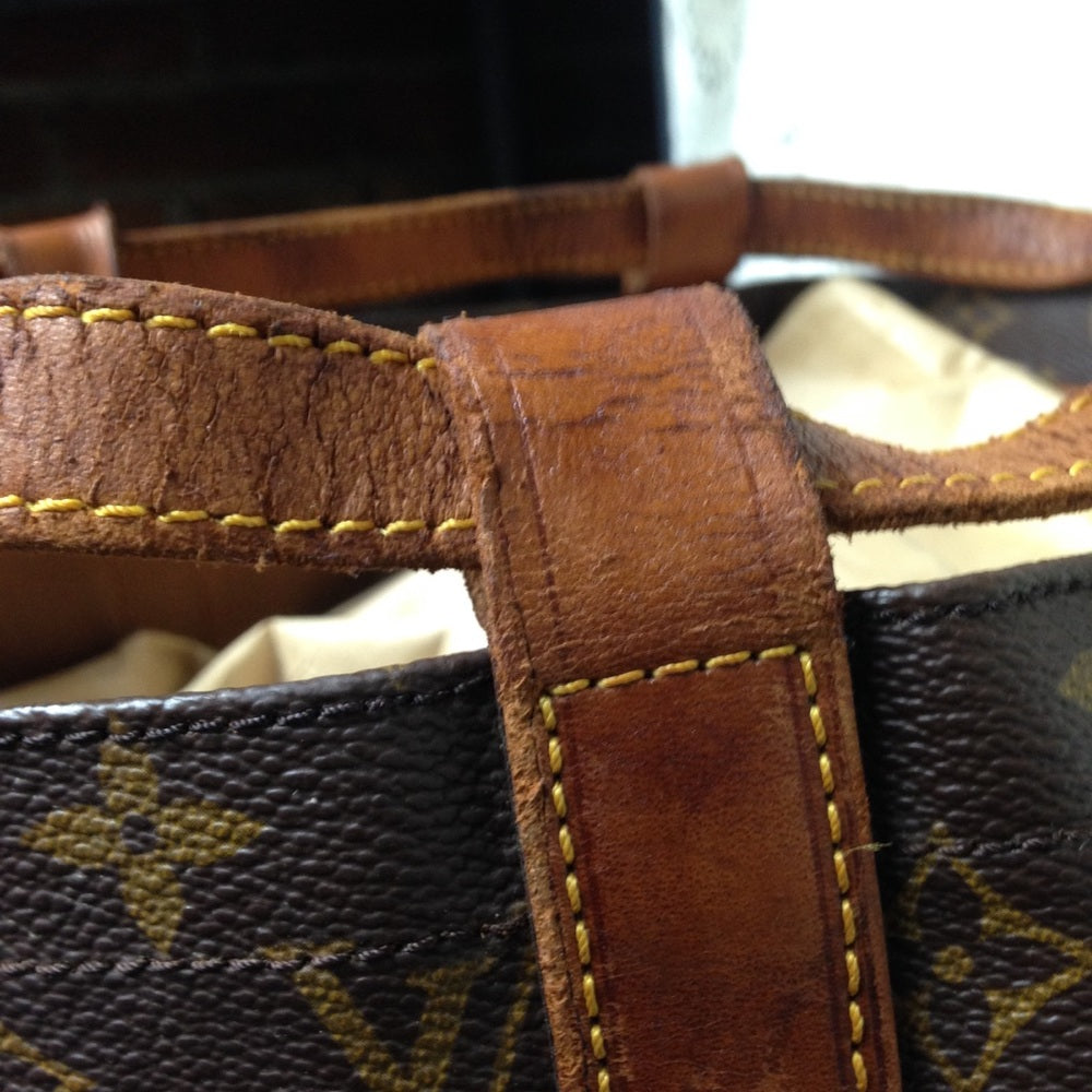 Louis Vuitton Brown Mono Coated Canvas Backpack