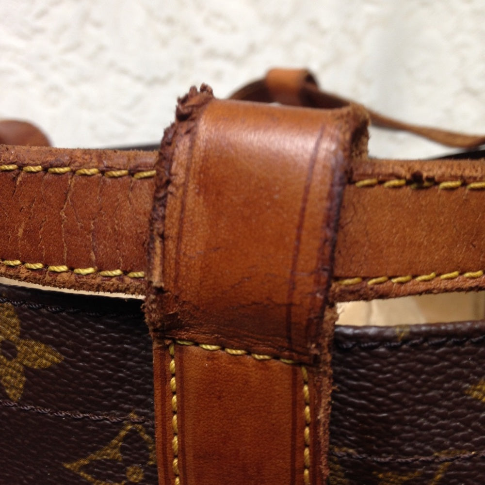 Louis Vuitton Brown Mono Coated Canvas Backpack