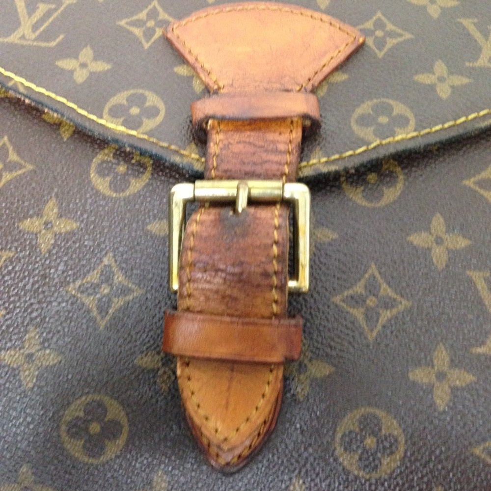 Louis Vuitton Brown Mono Coated Canvas Briefcase