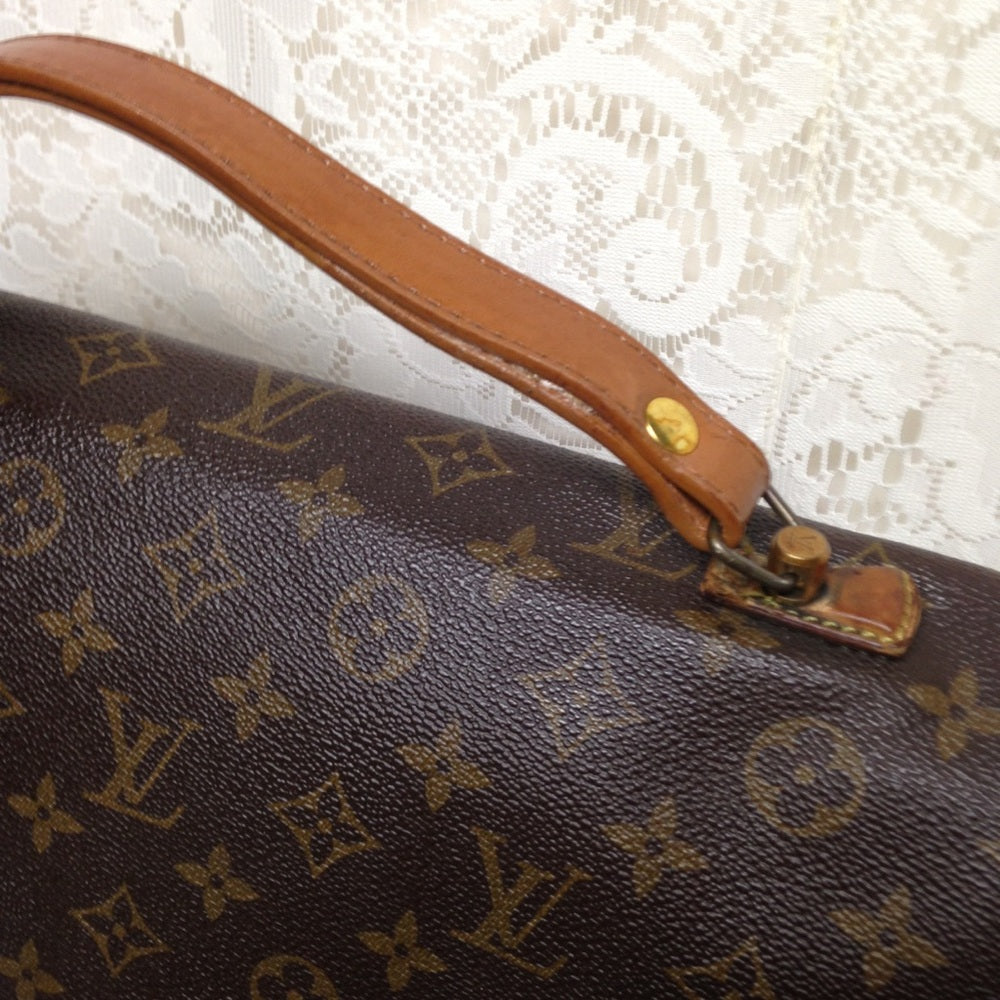 Louis Vuitton Brown Mono Coated Canvas Briefcase