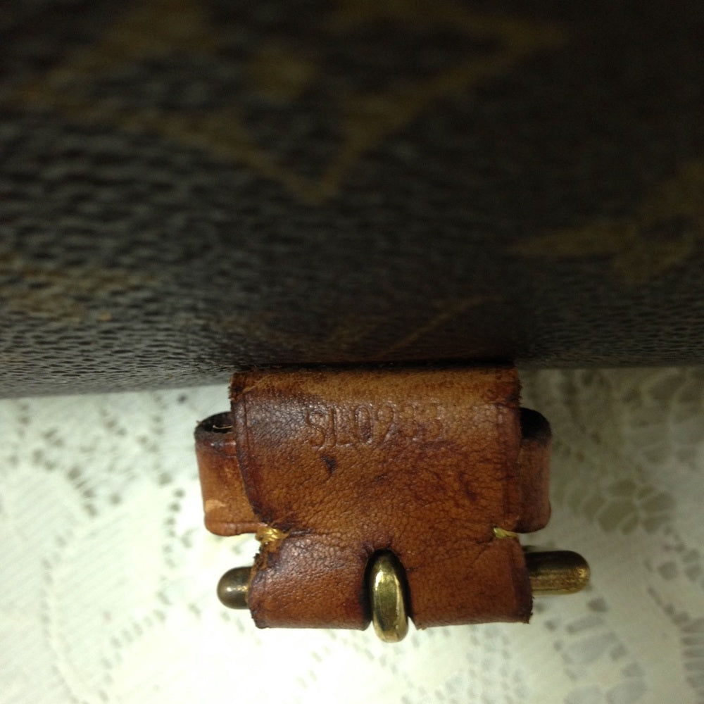 Louis Vuitton Brown Mono Coated Canvas Briefcase