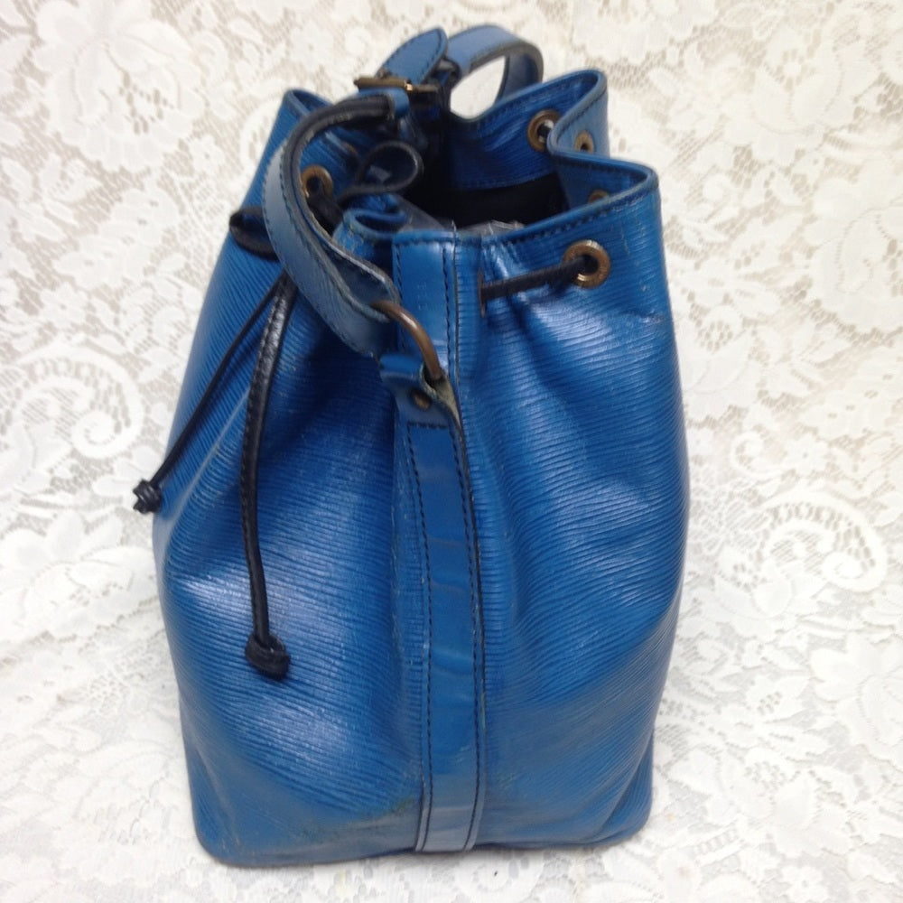 Louis Vuitton Blue Epi Leather Noe PM Shoulder Bag