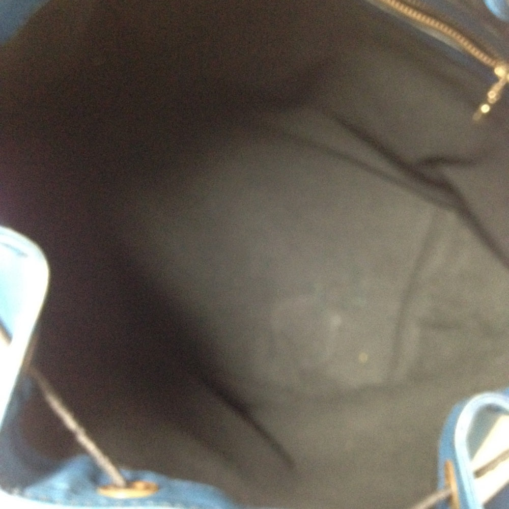 Louis Vuitton Blue Epi Leather Noe PM Shoulder Bag