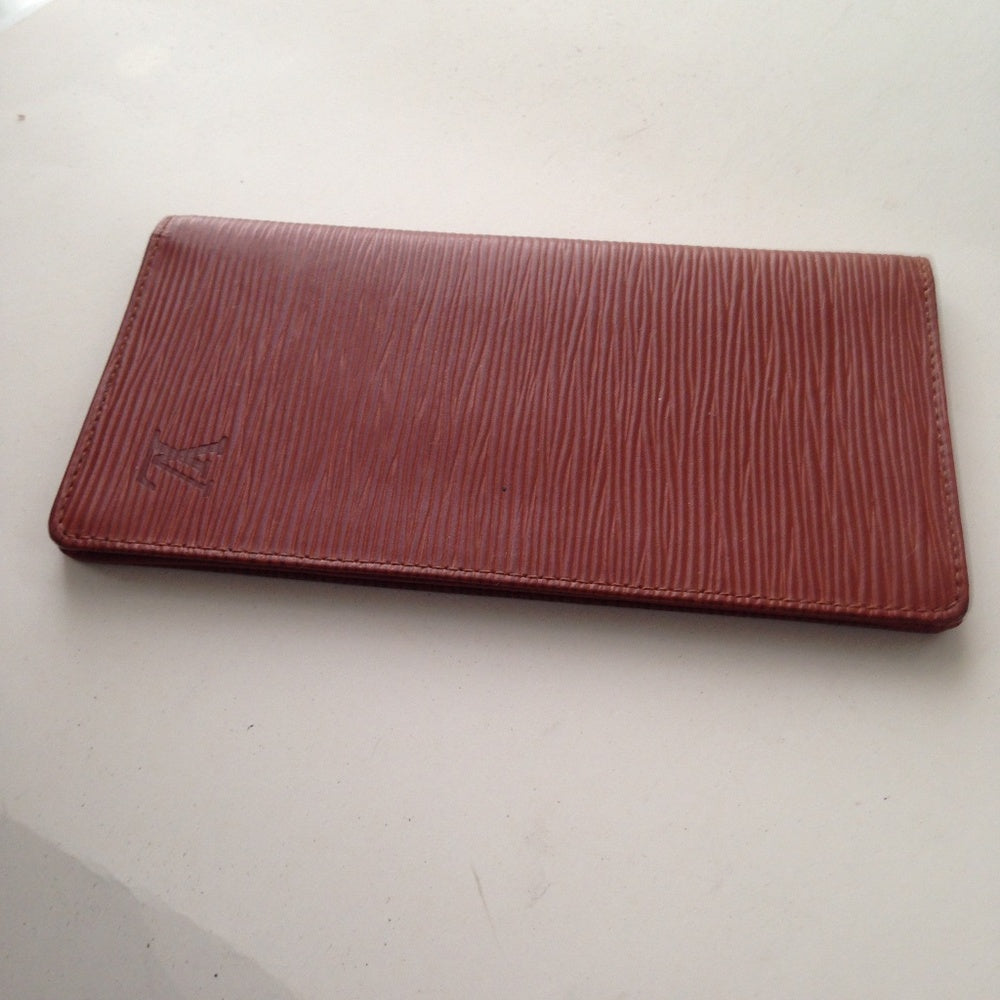Louis Vuitton, Brown Epi Leather, Long Wallet