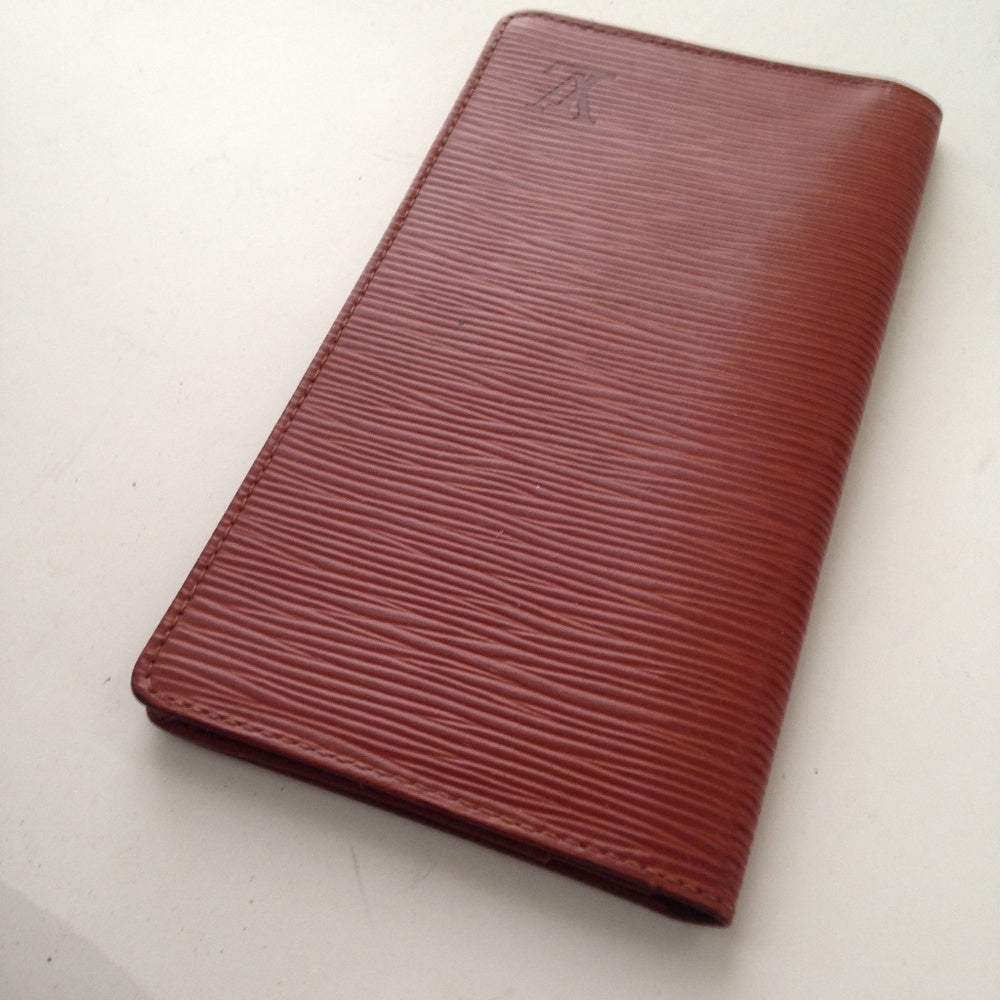 Louis Vuitton, Brown Epi Leather, Long Wallet
