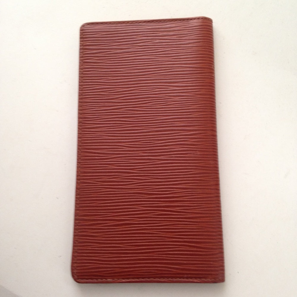 Louis Vuitton, Brown Epi Leather, Long Wallet