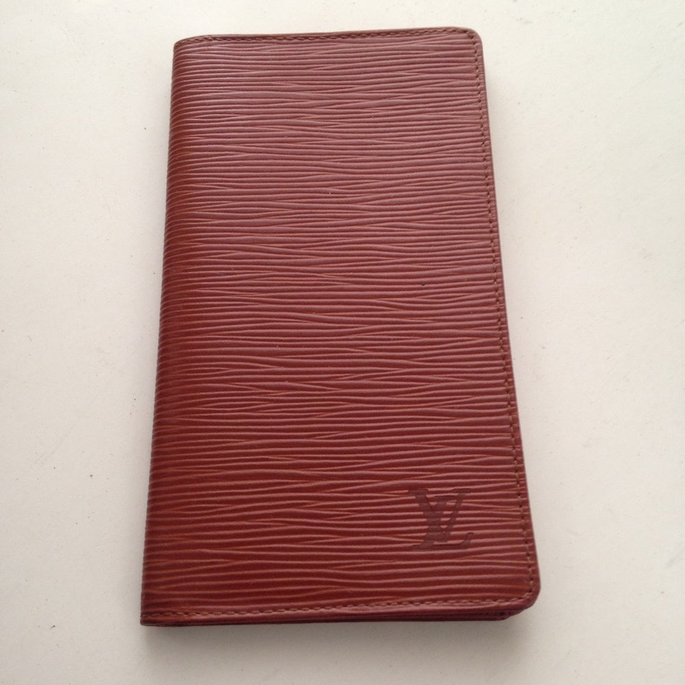 Louis Vuitton, Brown Epi Leather, Long Wallet