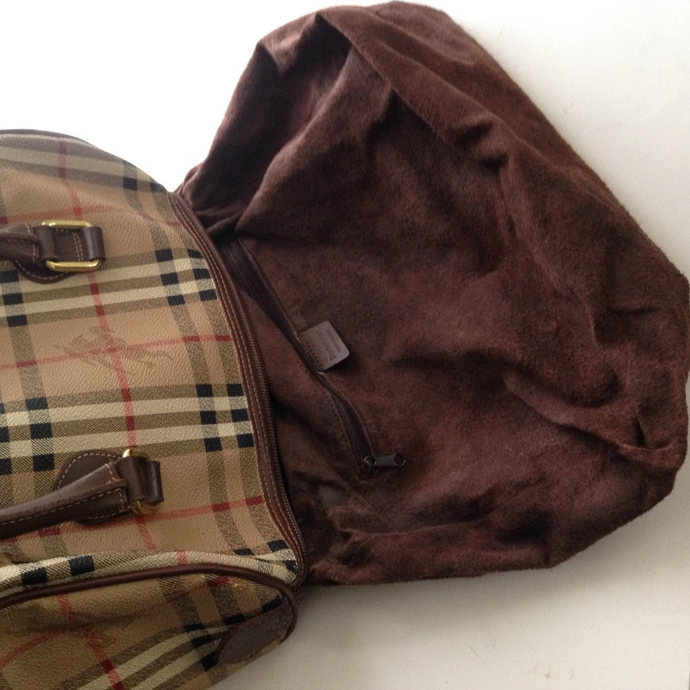 Burberry Nova Check Speedy Hand-Shoulder Bag