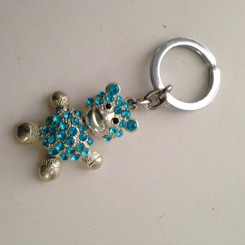 Coach 2-way Bear Keychain Pendant Necklace