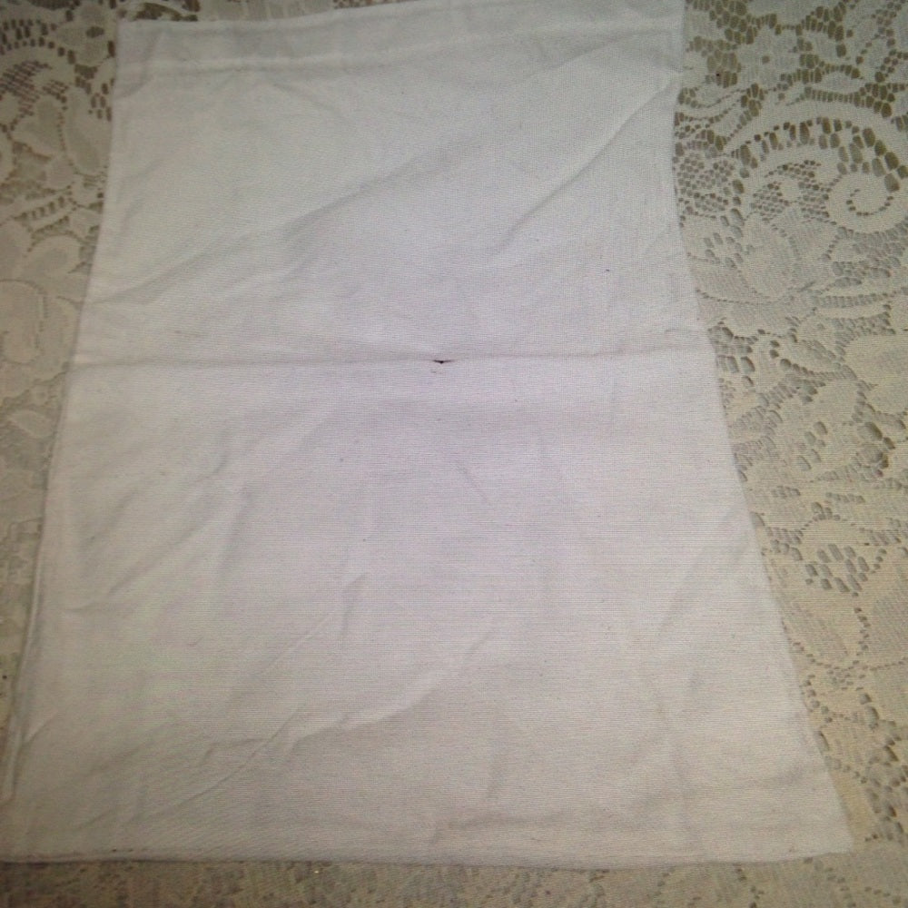Joan & David White Dust Bag 14in x 9.5in
