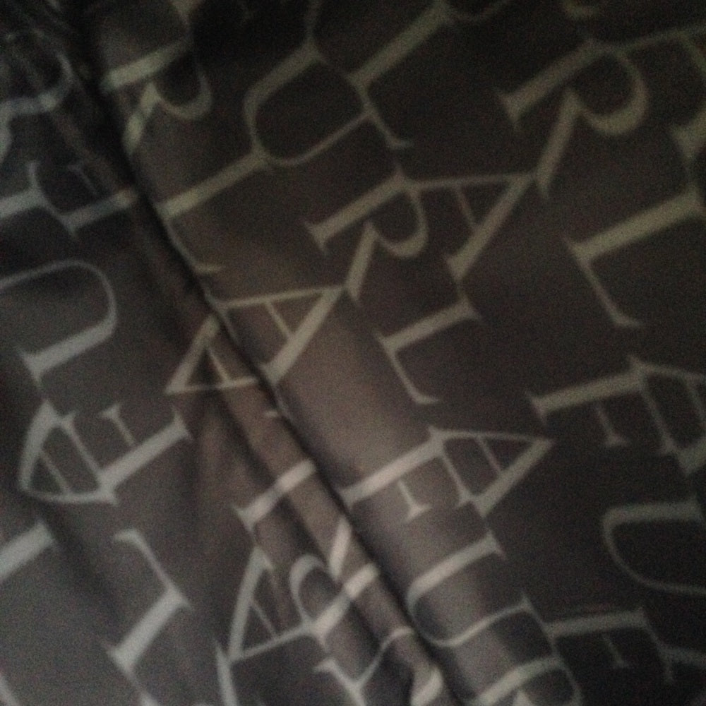 Furla Yellow-Gray Cosmetic Pouch with Sleep Mask