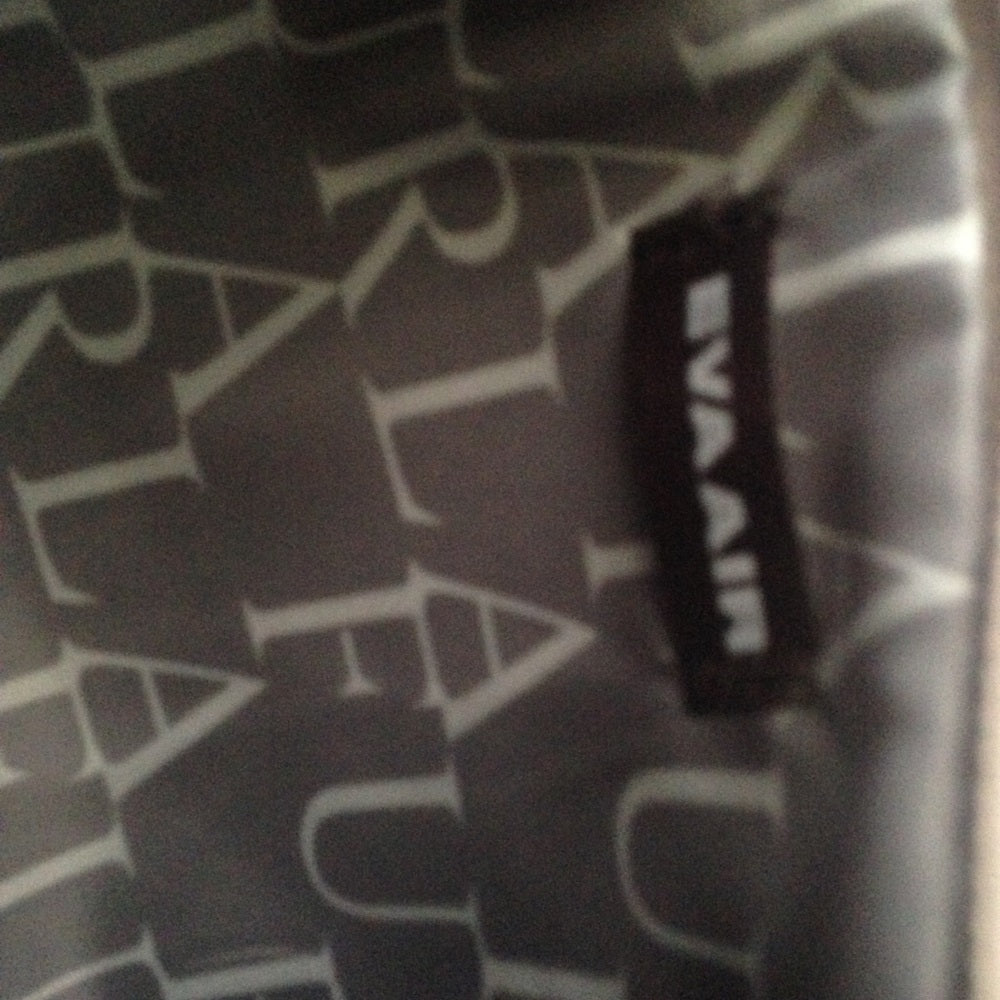 Furla Yellow-Gray Cosmetic Pouch with Sleep Mask