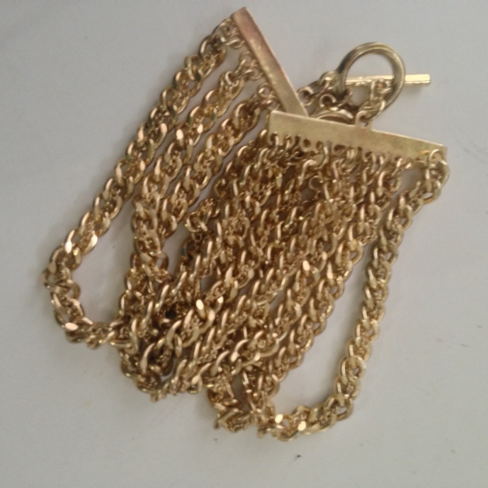 Vintage Elegant 6 in 1 Gold Chain Bracelet
