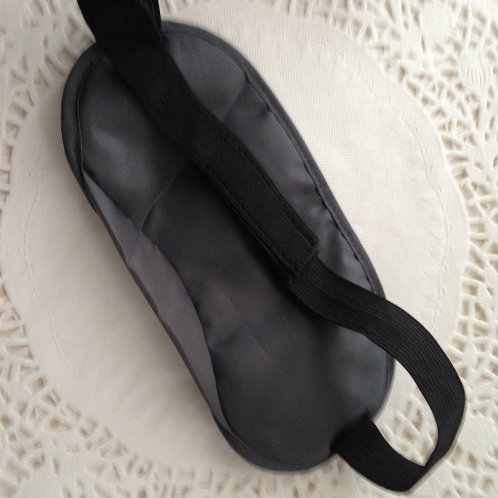 Furla Yellow-Gray Cosmetic Pouch with Sleep Mask
