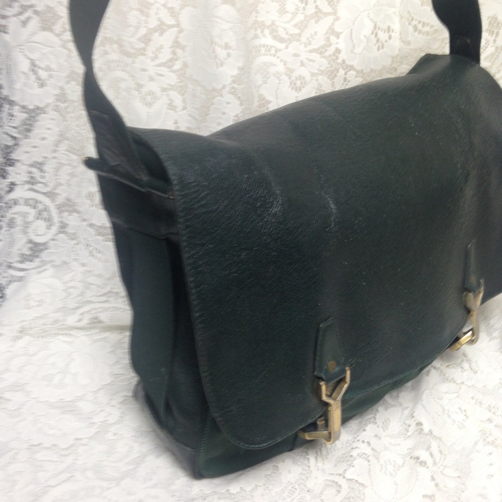 Louis Vuitton Green -Black Travel-Business Bag