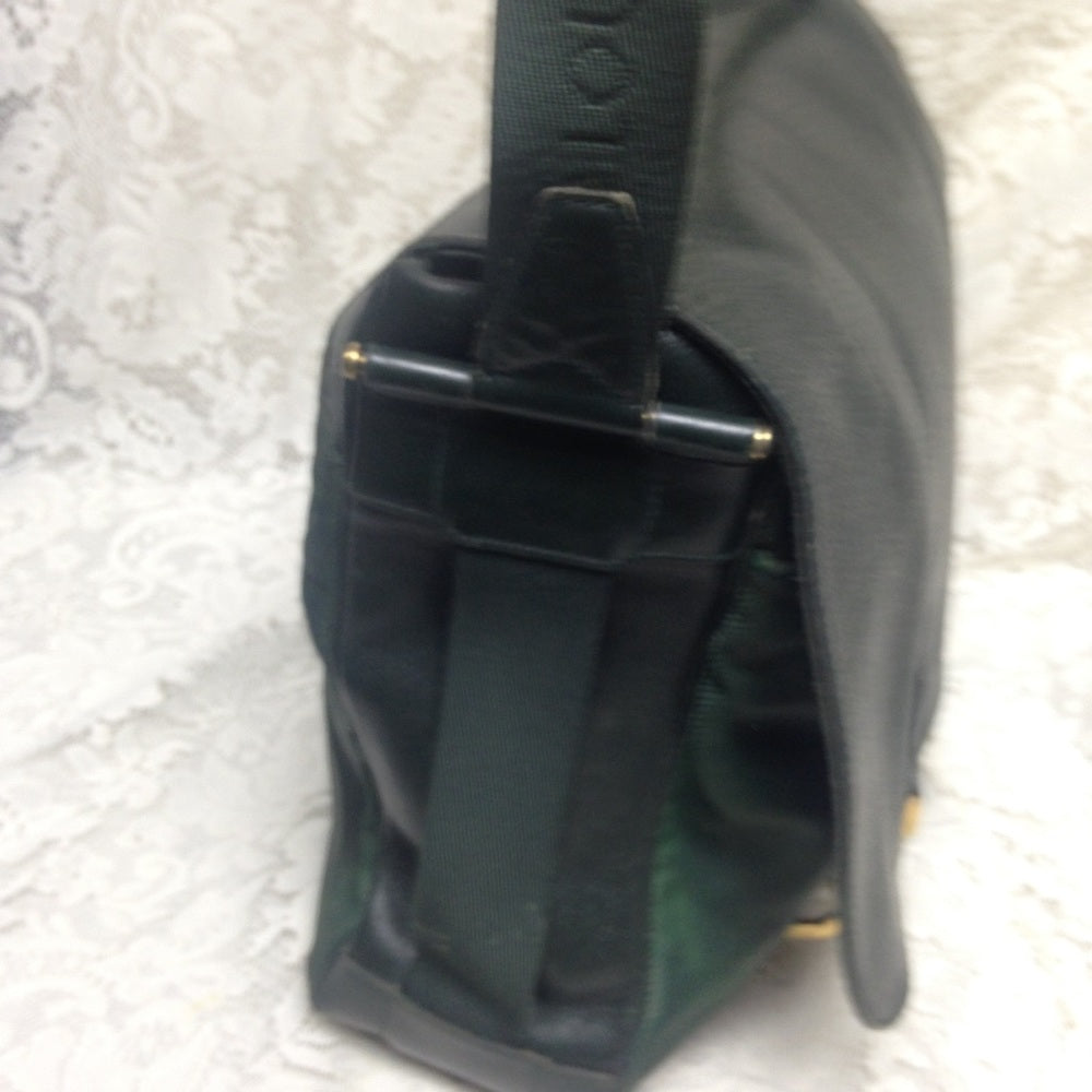 Louis Vuitton Green -Black Travel-Business Bag
