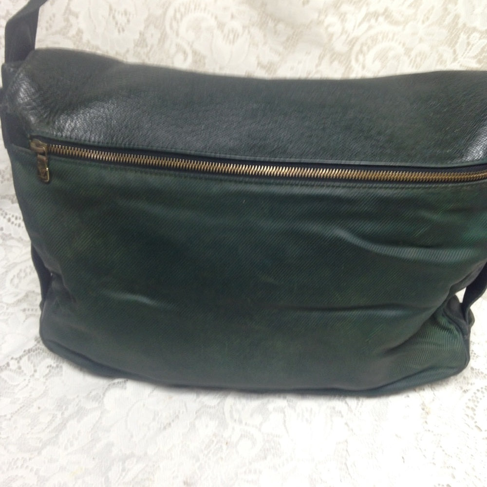Louis Vuitton Green -Black Travel-Business Bag