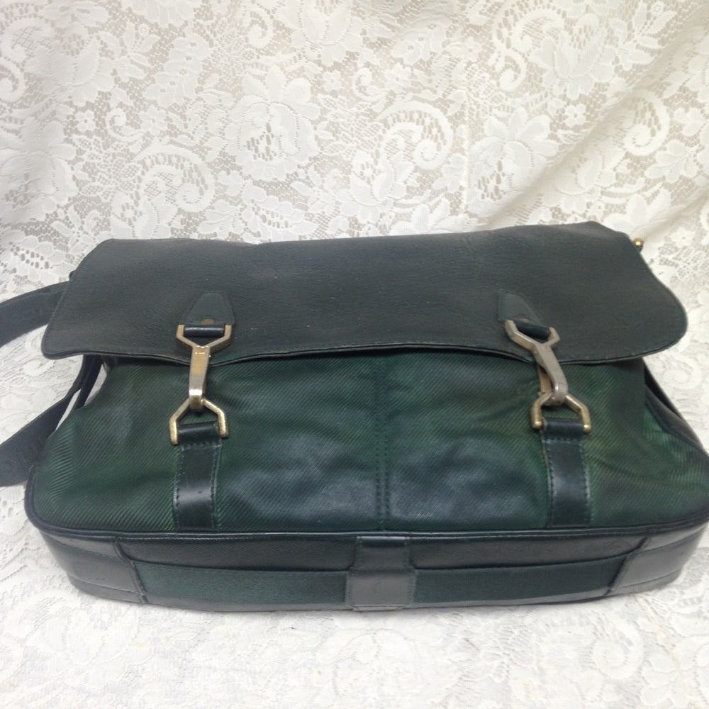 Louis Vuitton Green -Black Travel-Business Bag