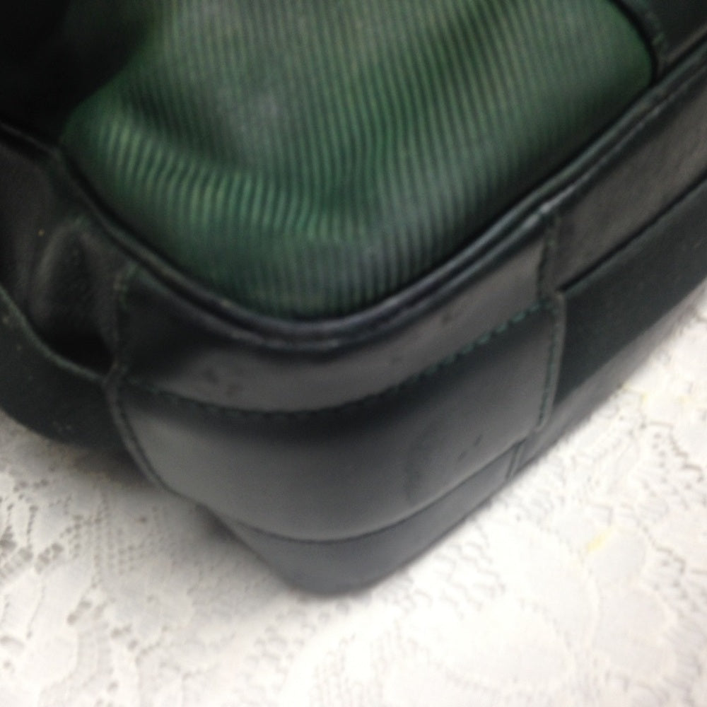 Louis Vuitton Green -Black Travel-Business Bag