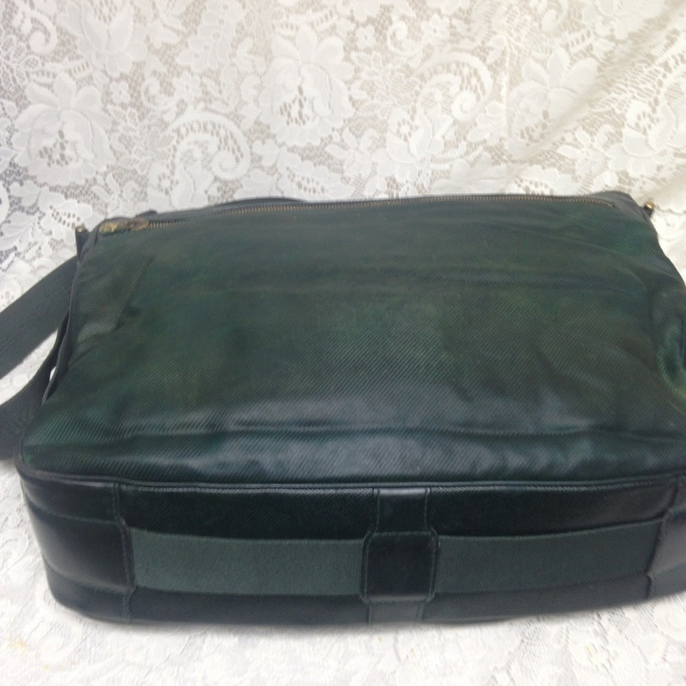 Louis Vuitton Green -Black Travel-Business Bag