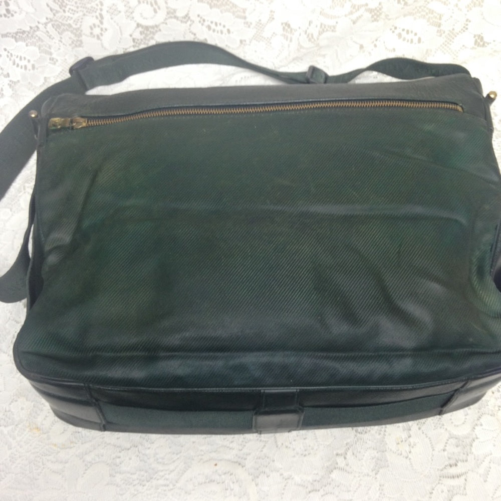 Louis Vuitton Green -Black Travel-Business Bag
