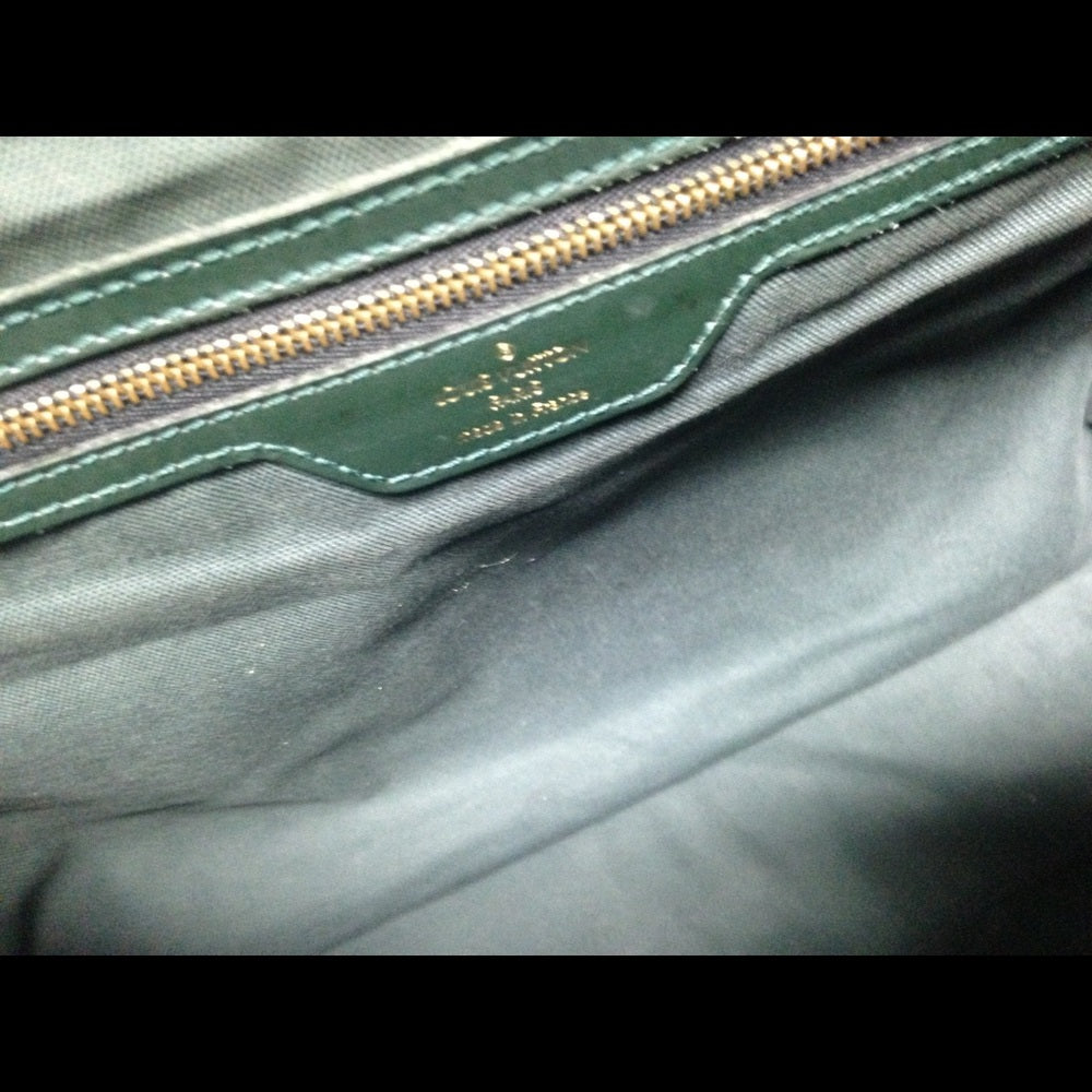 Louis Vuitton Green -Black Travel-Business Bag