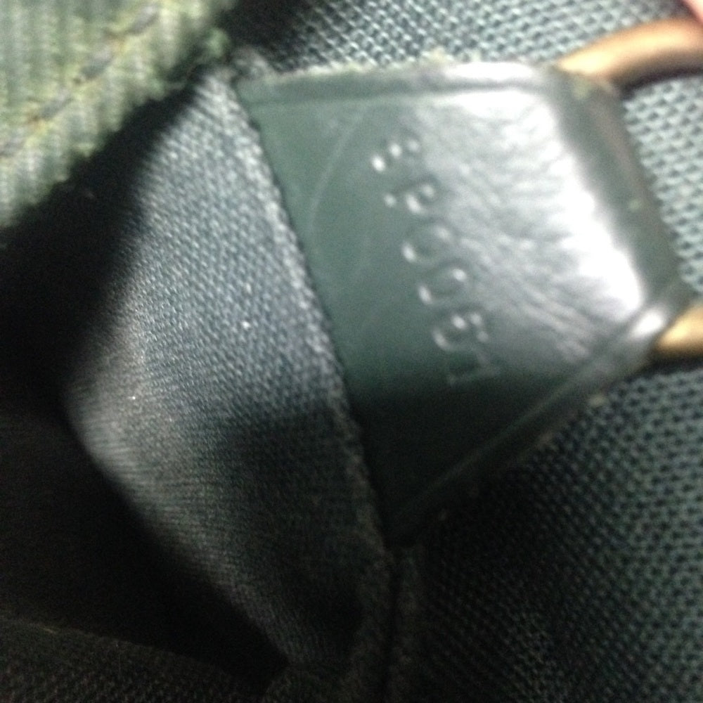 Louis Vuitton Green -Black Travel-Business Bag