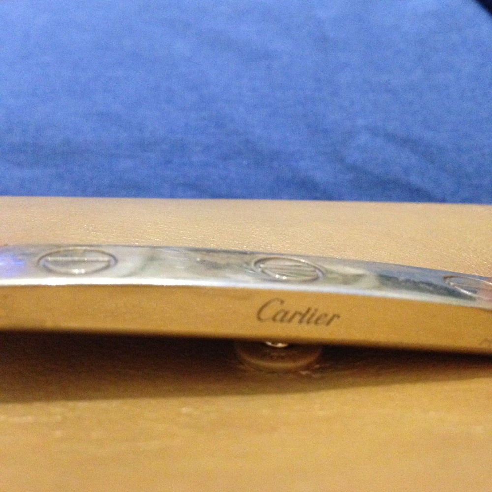 Authentic, Cartier Yellow Gold Leather Wallet