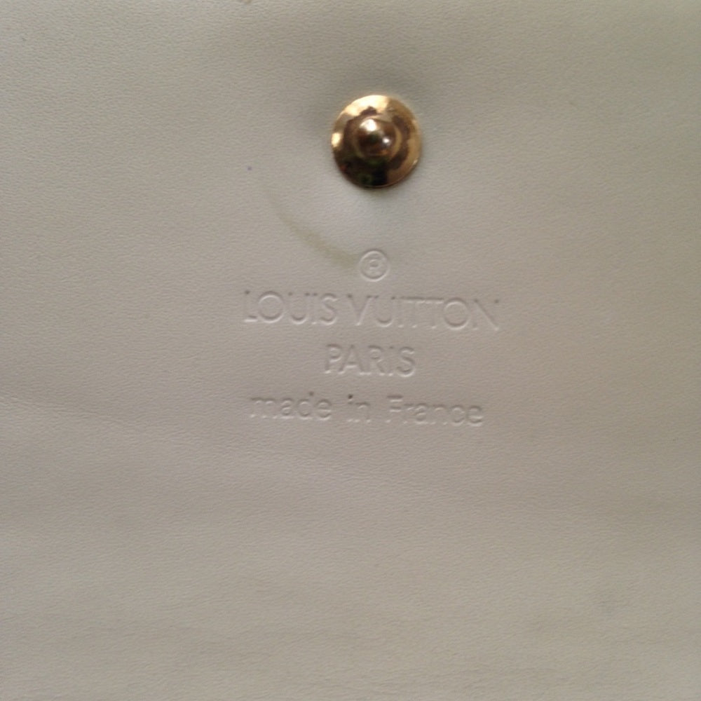 Louis Vuitton Black-Beige Tri-fold Wallet