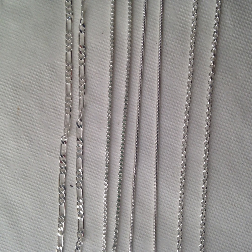 1964 Silver Quarter Dollar Coin, 16in 925 Chain
