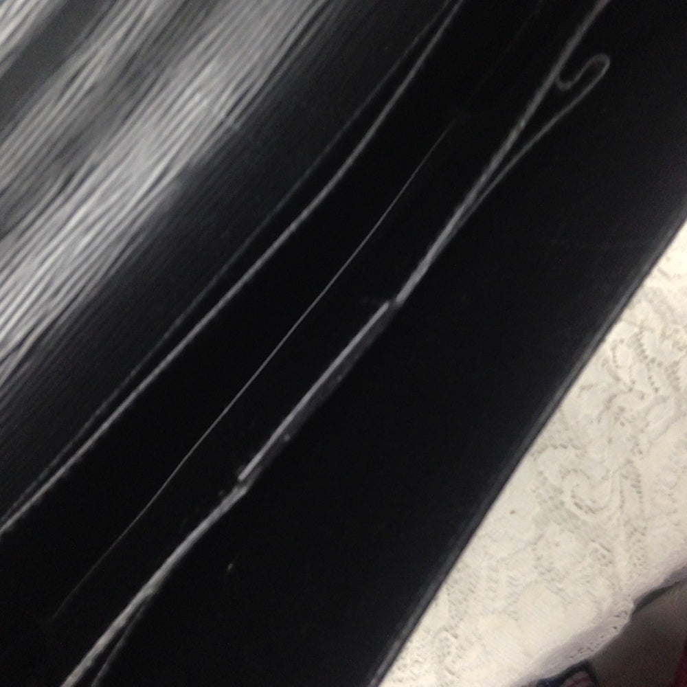 Louis Vuitton Black Epi Leather 2-Gusset Briefcase