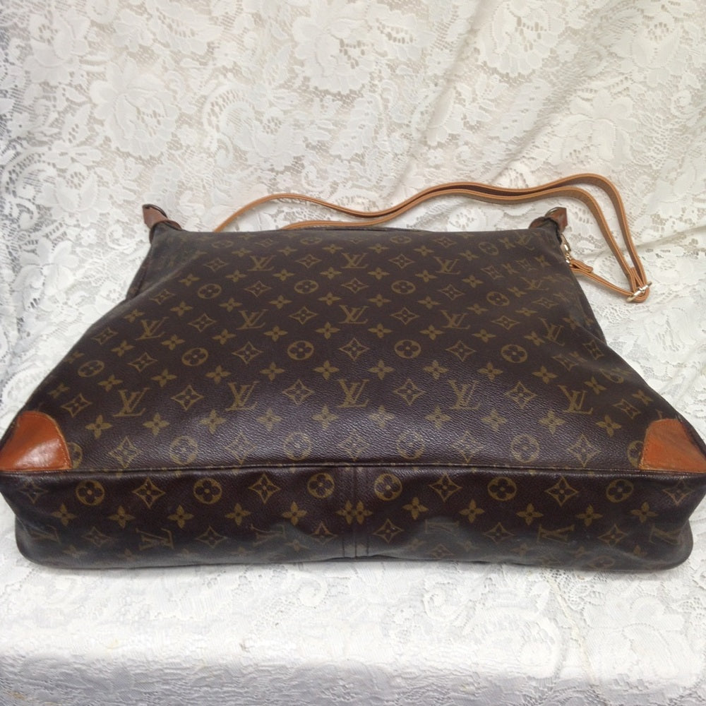 Louis Vuitton Brown Mono Boulogne 50 Business Bag