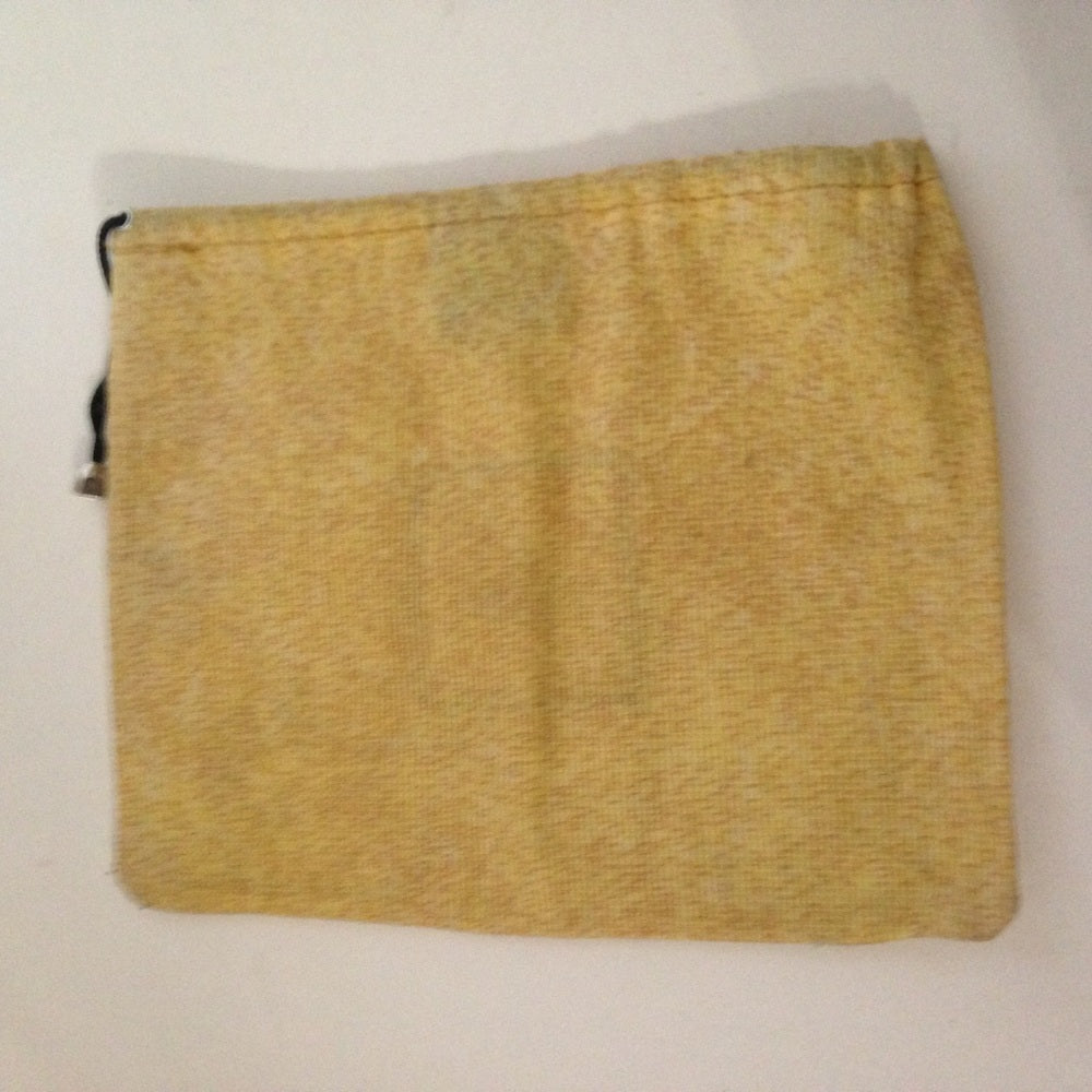 Fendi Yellow Dust Bag 10in x8in